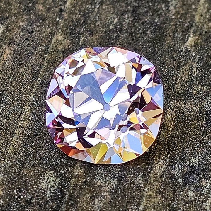 Blush Pink Lab Sapphire, Antique Cushion Cut, 10 Carats