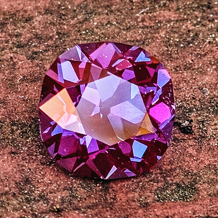 Czochralski Alexandrite, Antique Cushion Cut, 4.8 Carats