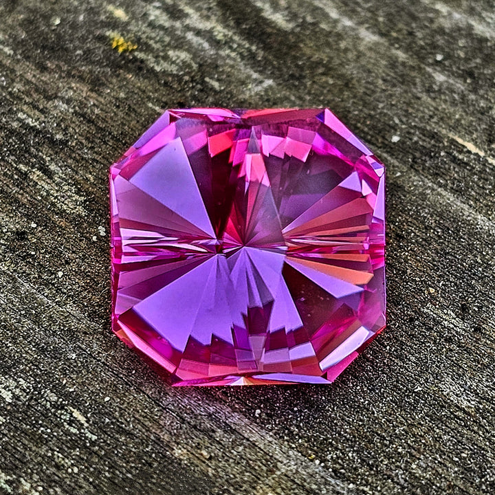 Star Wars Pink Laser Ruby, Tessellation Cut, 13.36 Carats