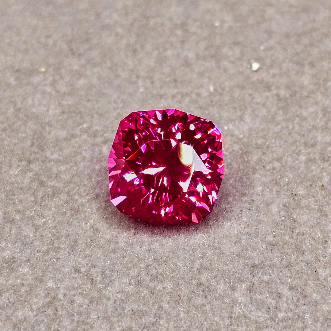 Jedi Color Czochralski Lab Spinel, House Of Sylas Cushion Cut, 6.415 Carats - DJEVA