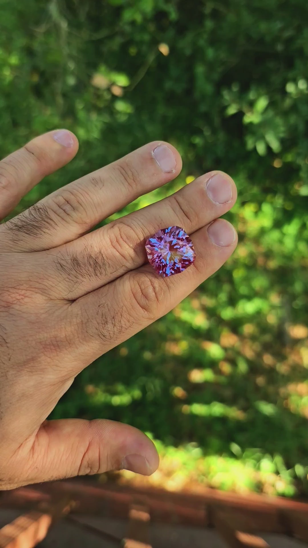 Repurposed Laser Alexandrite, House Of Sylas Cushion Cut, 31.64 Carats