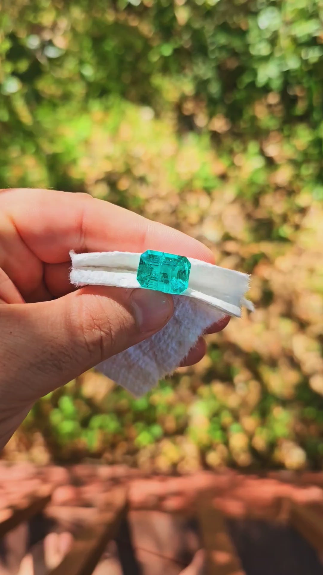 Colombian Color Green Lab Emerald, Emerald Cut, 8.56 Carats