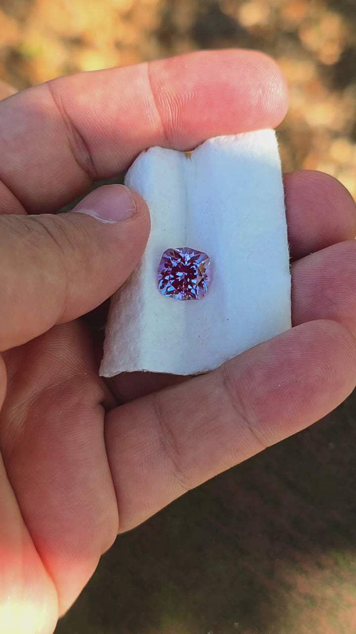 Repurposed Laser Alexandrite, House Of Sylas Cushion Cut, 5.06 Carats