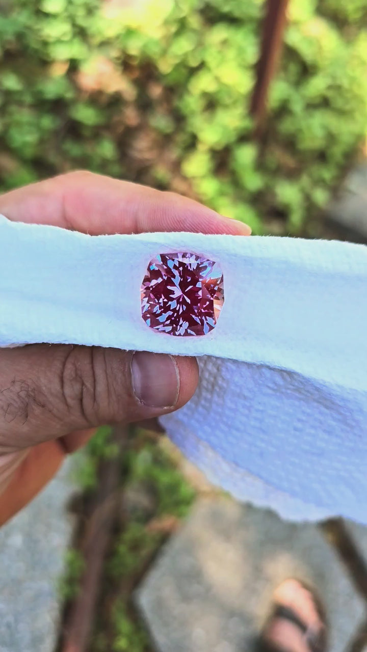 Repurposed Laser Alexandrite, House Of Sylas Cushion Cut, 31.64 Carats