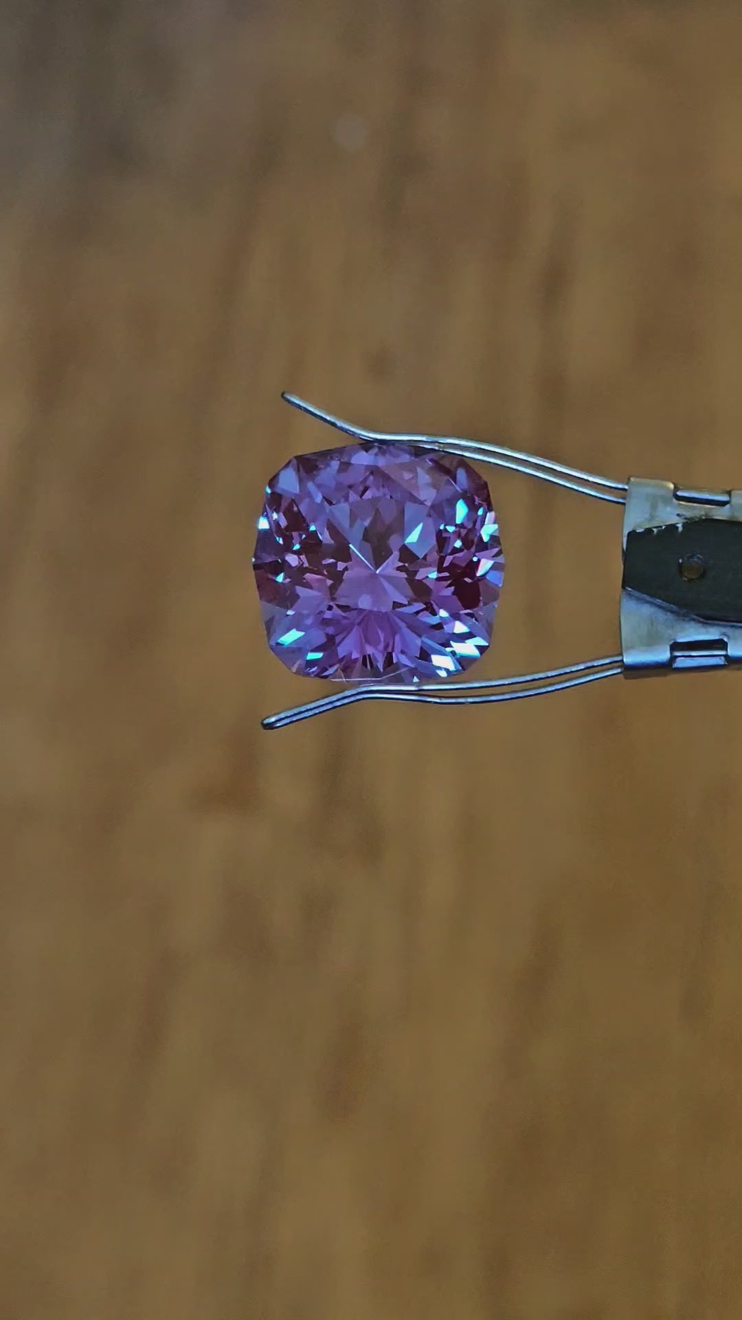 Repurposed Laser Alexandrite, House Of Sylas Cushion Cut, 31.64 Carats