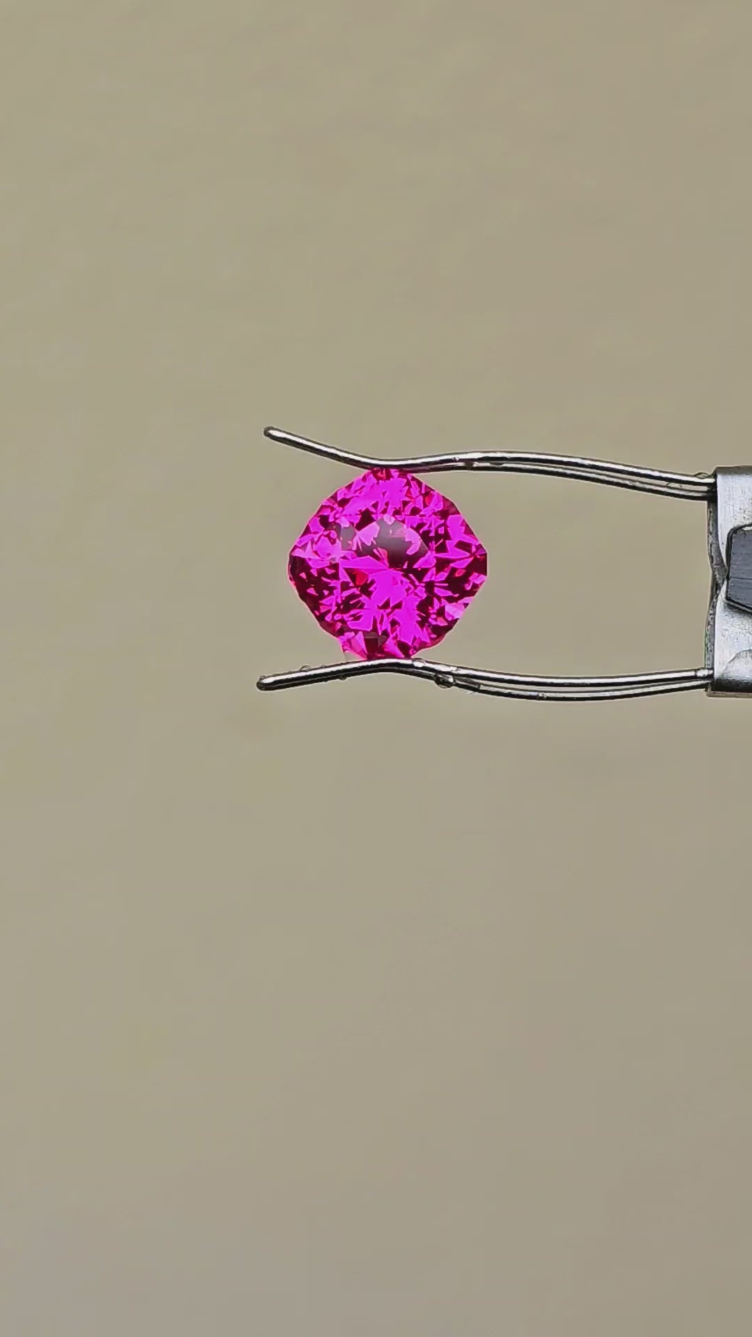 Jedi Color Czochralski Lab Spinel, House Of Sylas Cushion Cut, 6.415 Carats