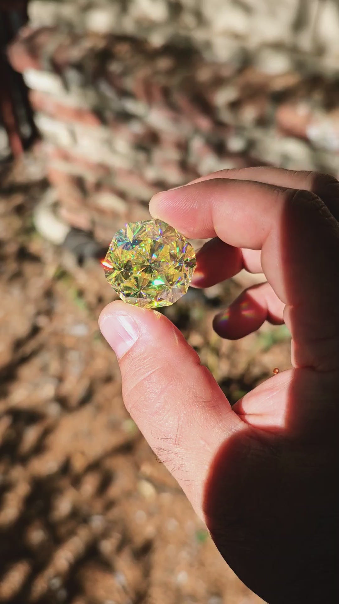 White Rutile 🌈🍭🦄, Gnome's Geode Cut, 106.05 Carats