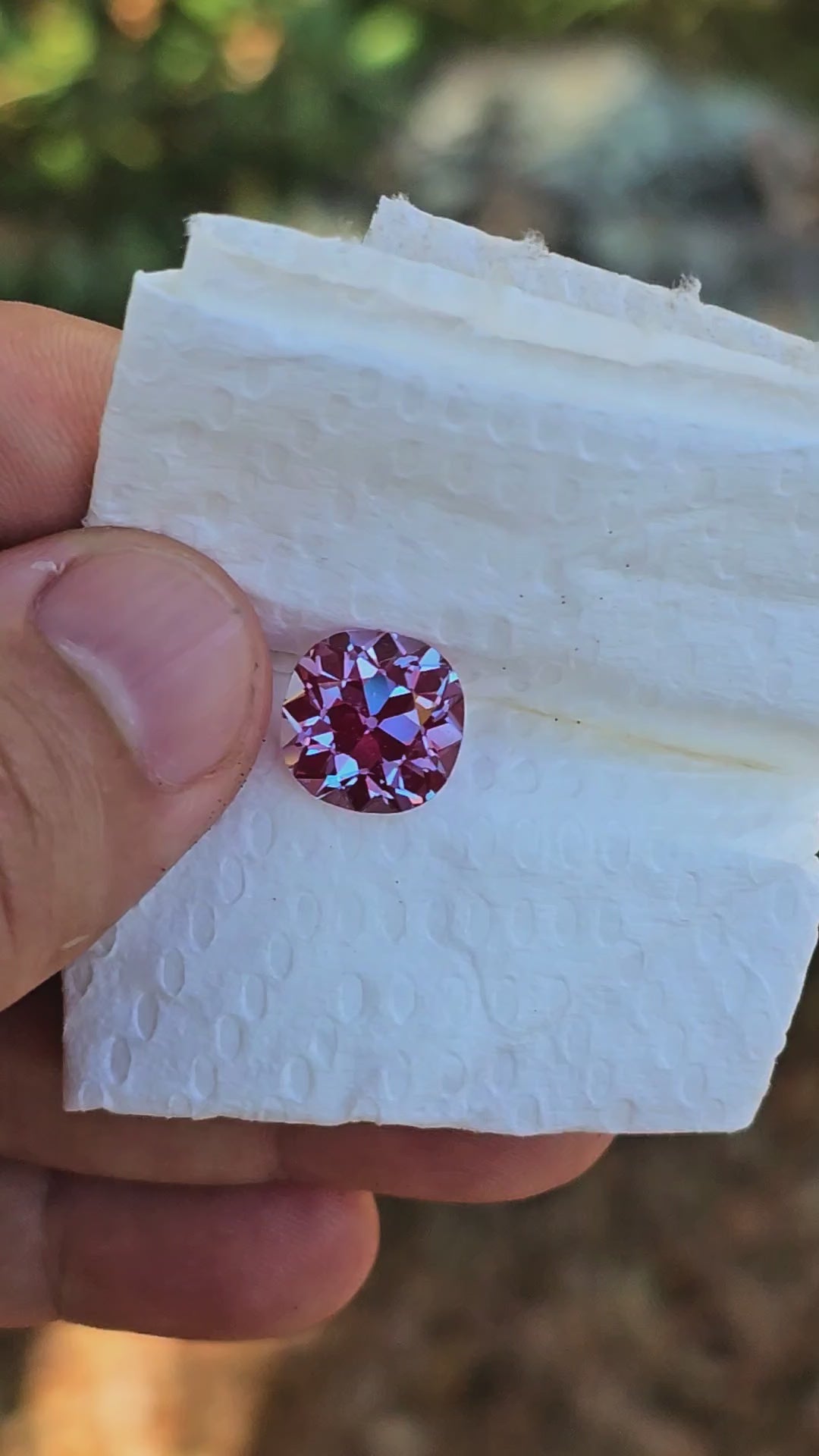 Repurposed Laser Alexandrite, Antique Cushion Cut, 7.35 Carats