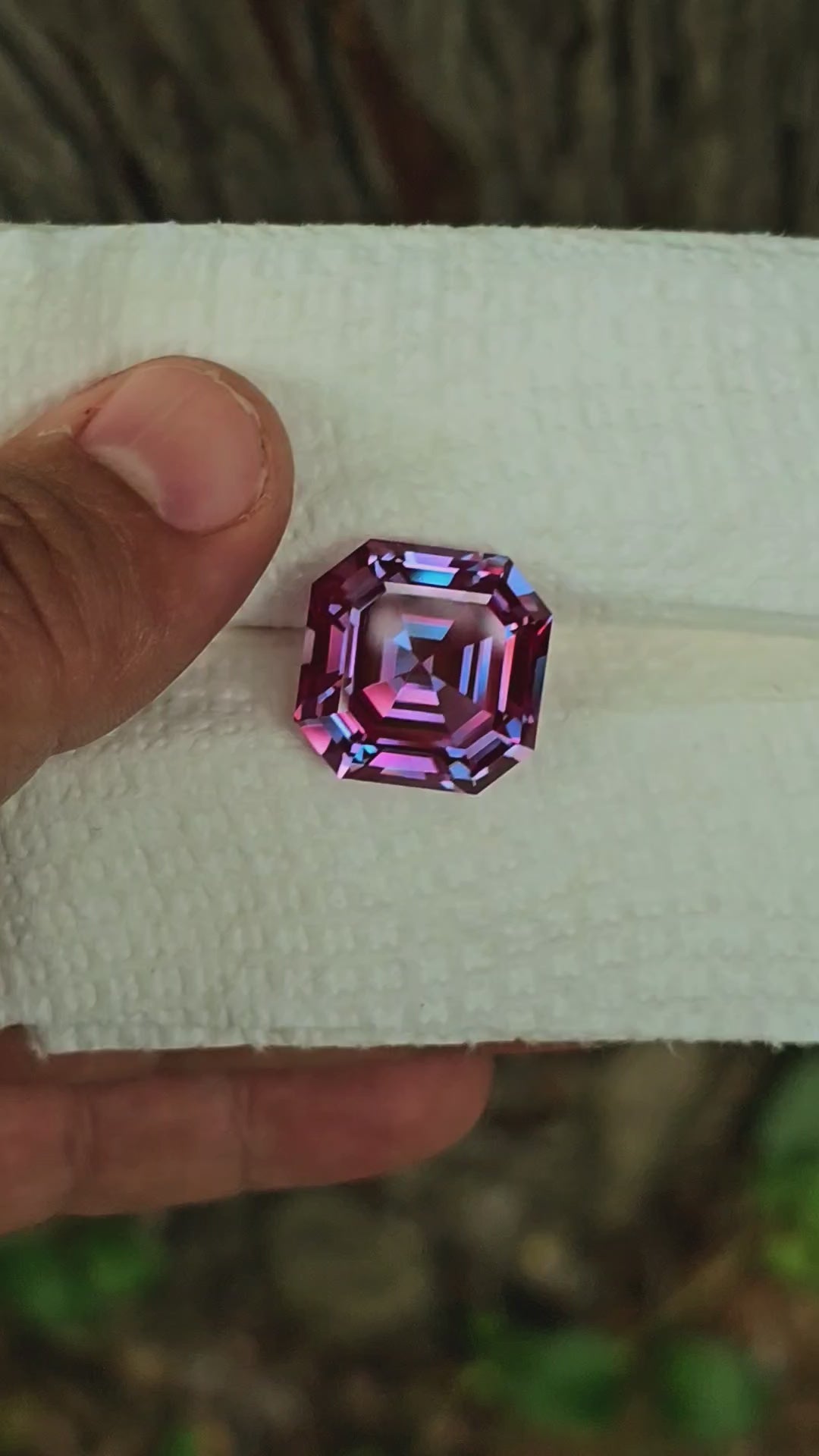 Repurposed Laser Alexandrite, Asscher Cut,  35.35 Carats