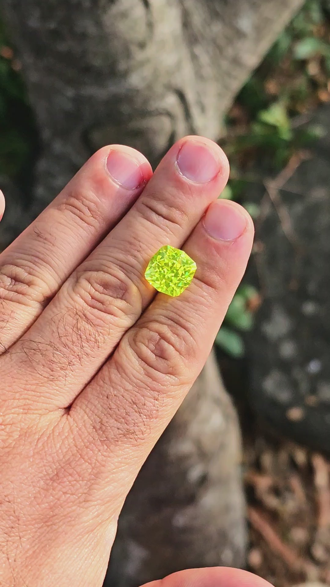 Cerium Doped YAG, House Of Sylas Cushion Cut, 11.18 Carats
