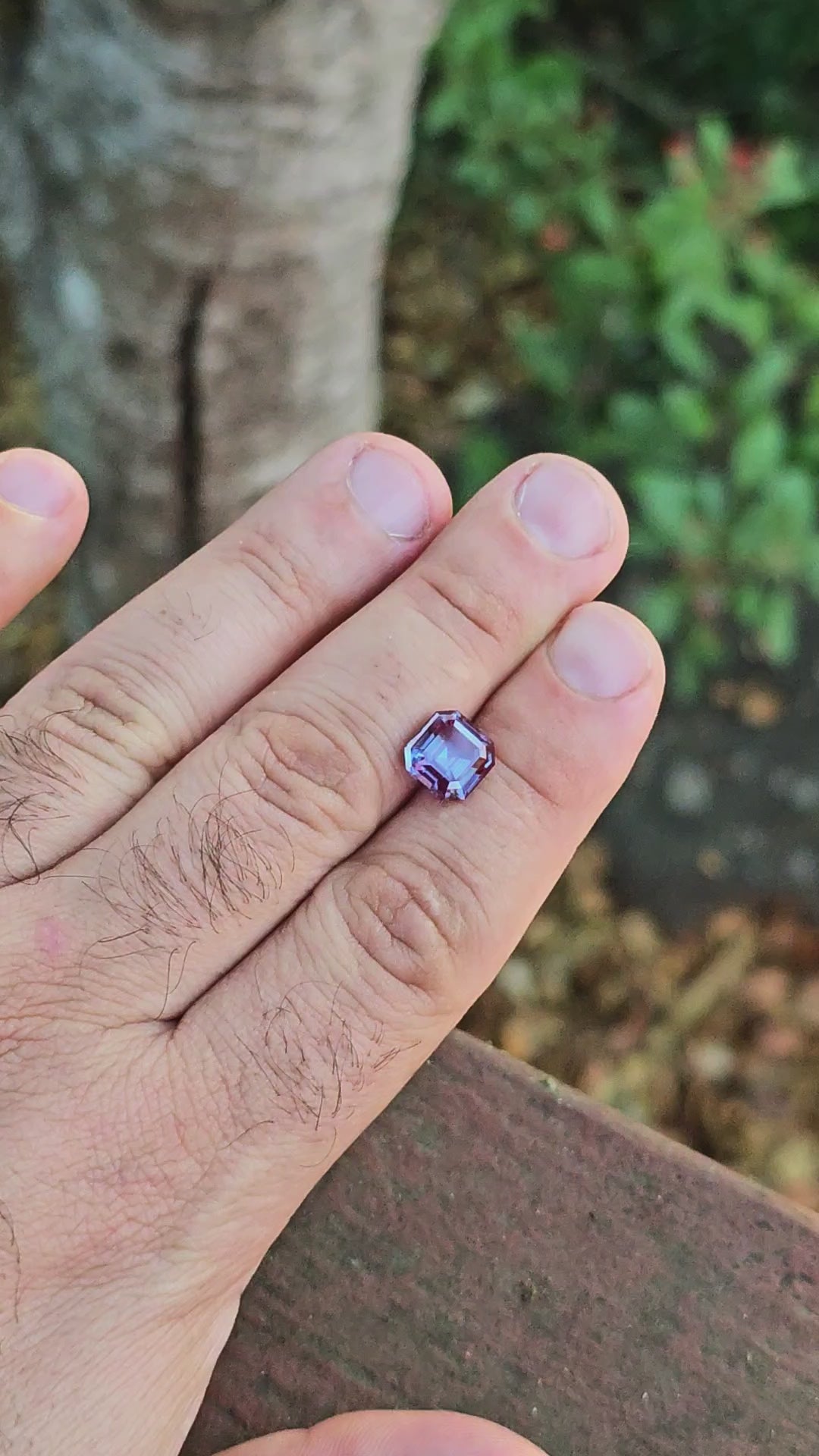 Czochralski Alexandrite, Asscher Cut, 4.21 Carats