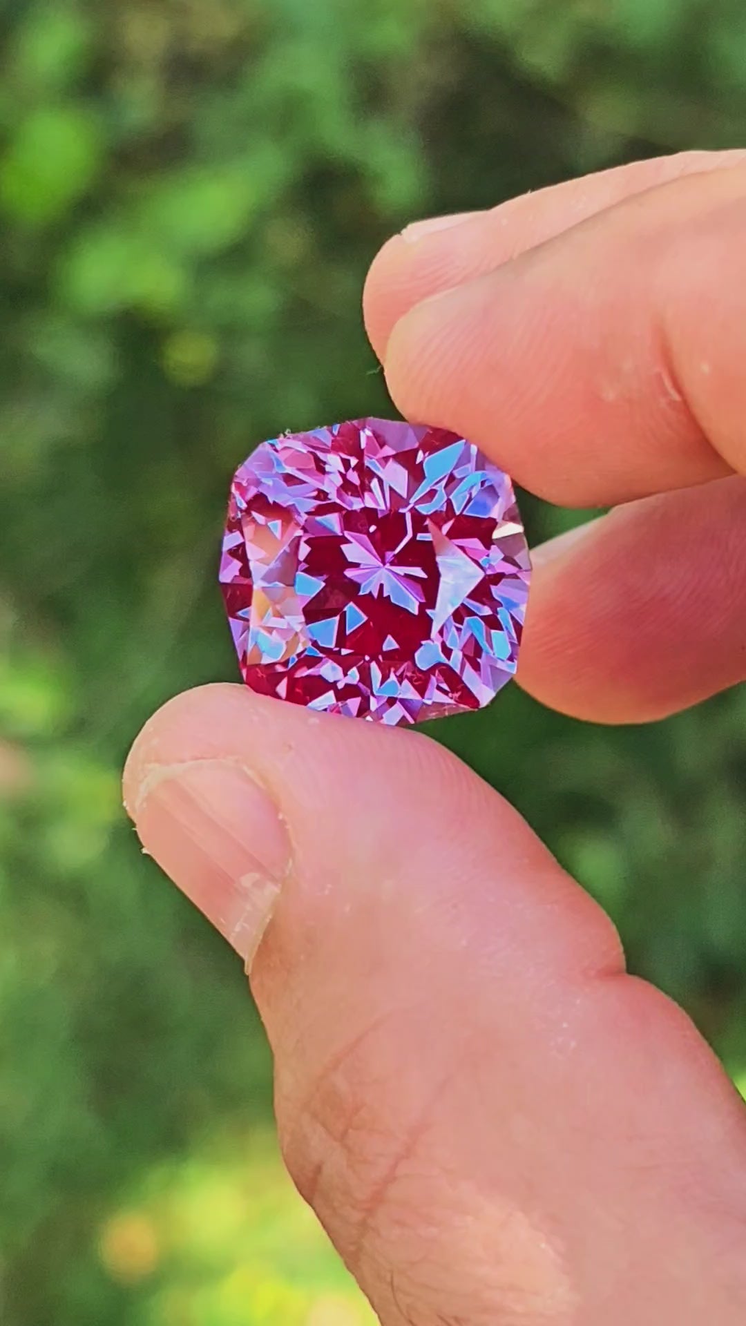 Repurposed Laser Alexandrite, House Of Sylas Cushion Cut, 31.64 Carats