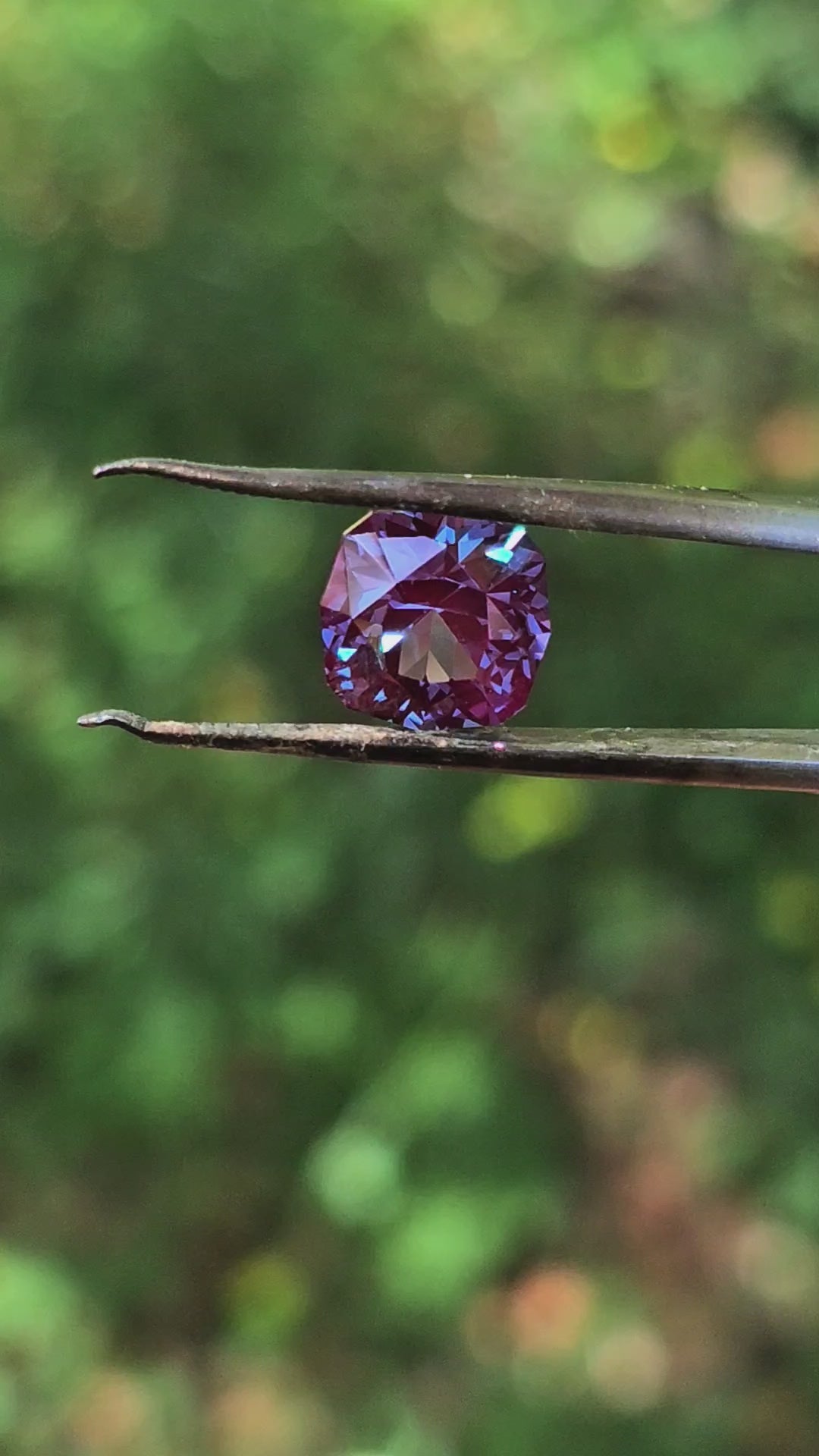 Czochralski Alexandrite, House Of Sylas Cushion Cut, 5.14 Carats
