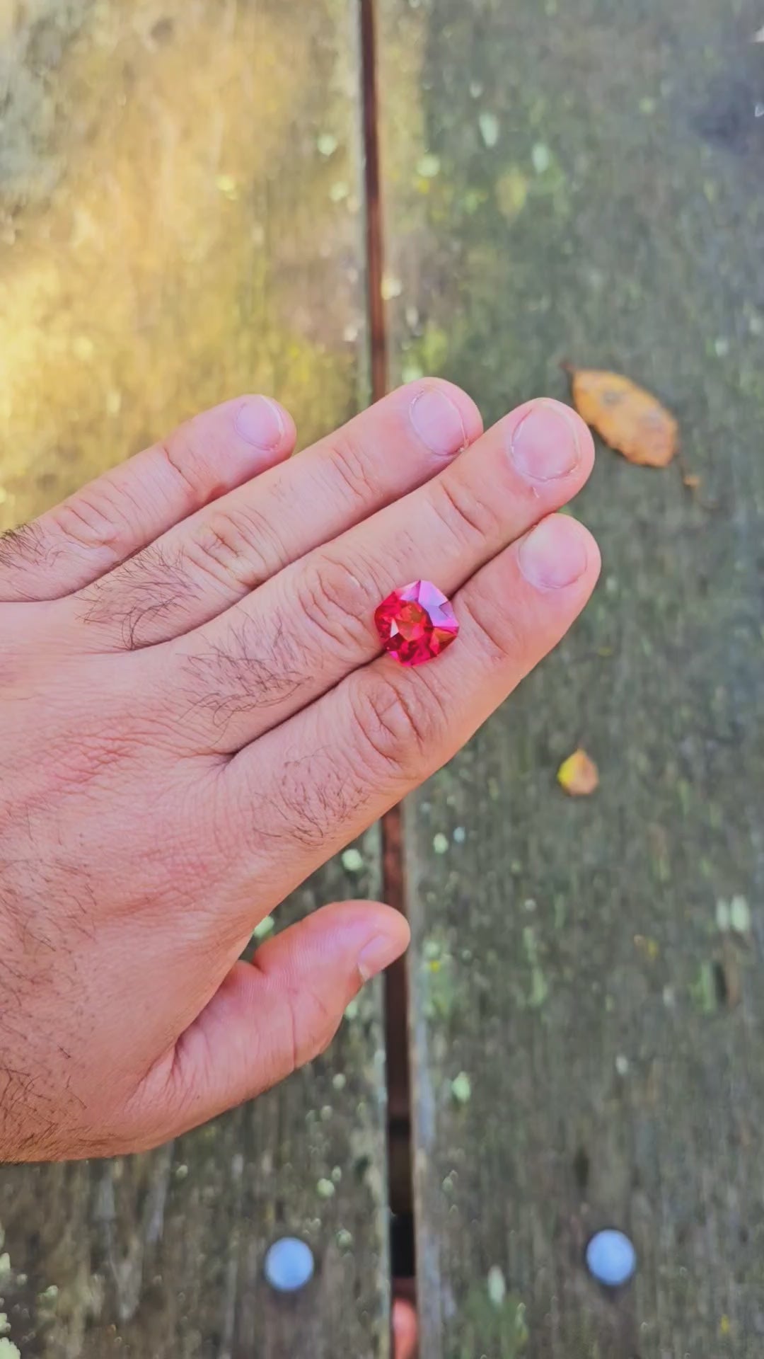 Fire Red Kyropoulos Ruby, House Of Sylas Cushion Cut, 12.35 Carats