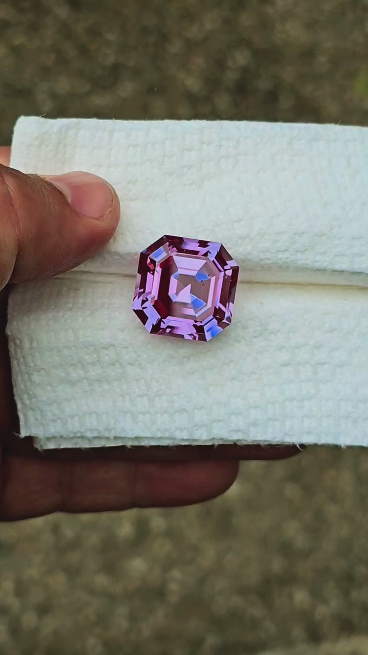 Repurposed Laser Alexandrite, Asscher Cut,  35.35 Carats