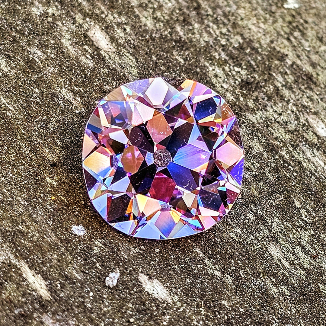 Purple Neodymium YAG, Antique Cushion Cut, 22.27 Carats - DJEVA