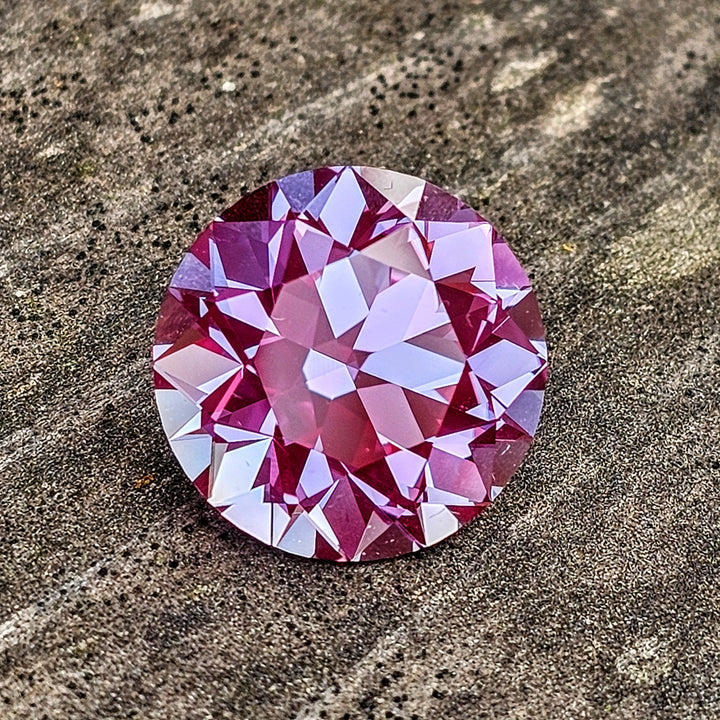 Repurposed Laser Alexandrite, Traditional Round Brilliant Cut, 12.28 Carats