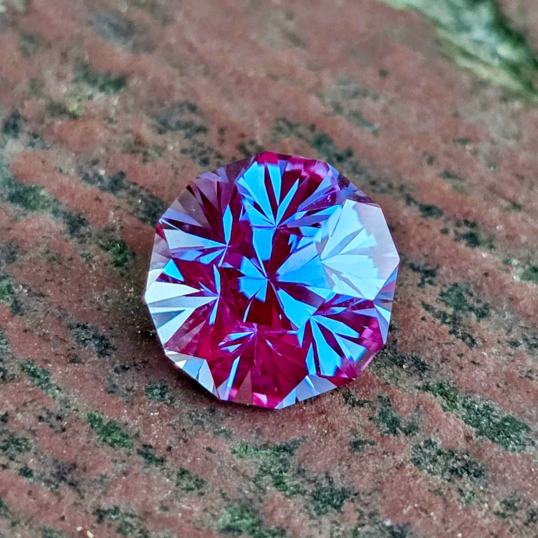 Repurposed Laser Alexandrite, Gnome's Geode Cut, 6.06 Carats