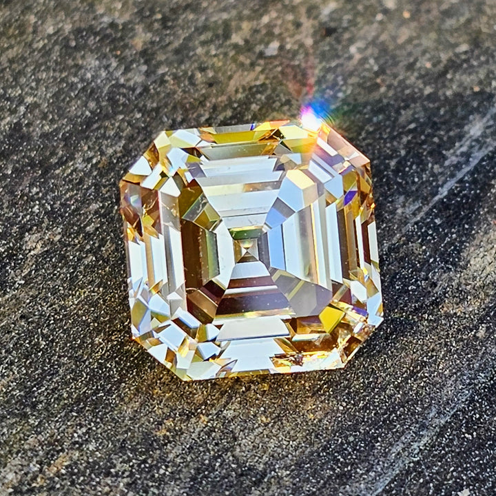 Experimental Samarium YAG, Asscher Cut, 11.24 Carats
