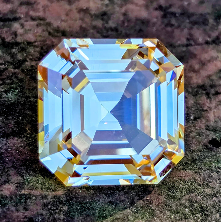Experimental Samarium YAG, Asscher Cut, 18.67 Carats