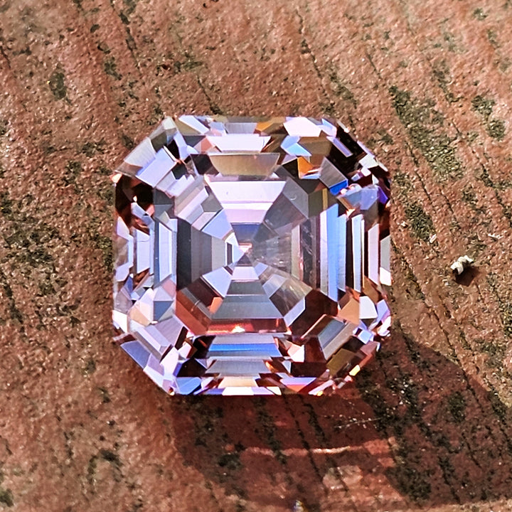 Purple Neodymium+ YAG, Asscher Cut, 11.56 Carats
