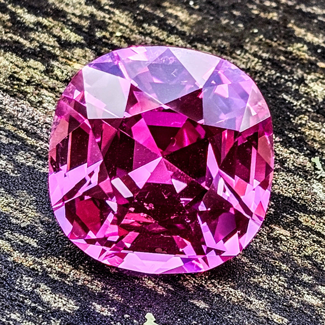 Star Wars Pink Laser Ruby, Cushion Step Cut, 26.4 Carats - DJEVA