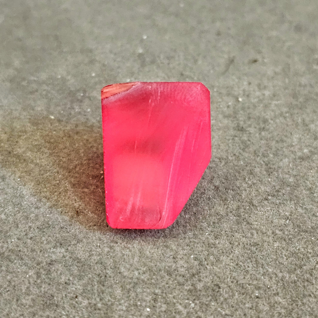 Pink Orange Czochralski Lab Sapphire