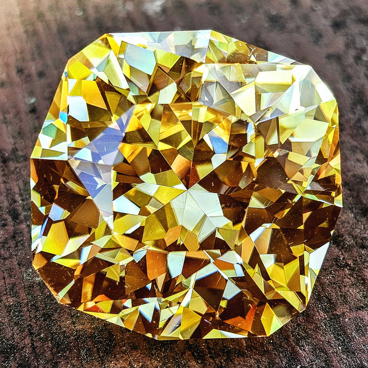 Experimental Samarium YAG, House Of Sylas Cushion Cut, 214 Carats