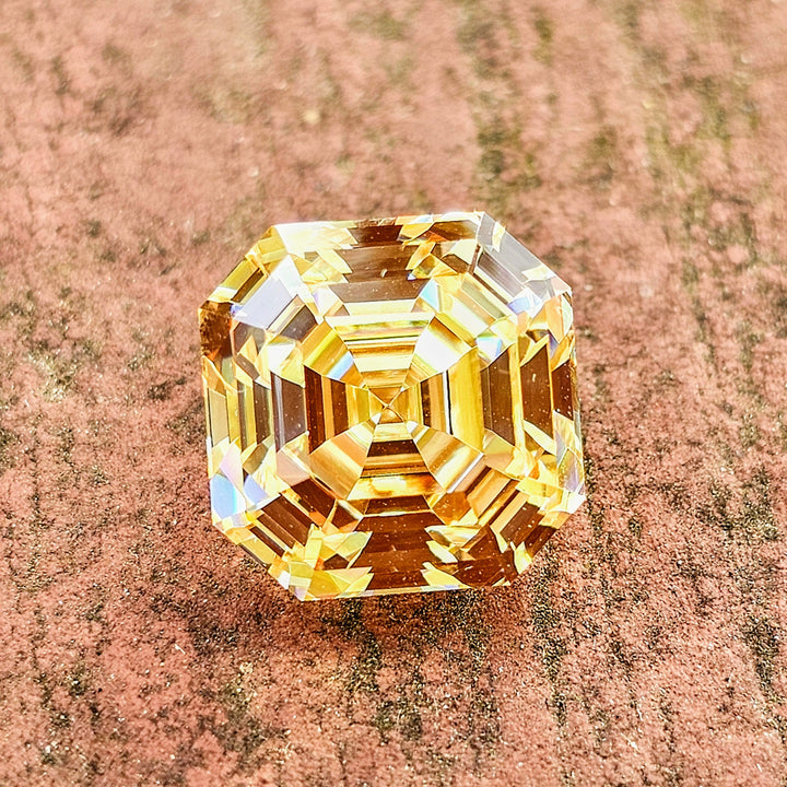 Experimental Samarium YAG, Asscher Cut, 15.95 Carats