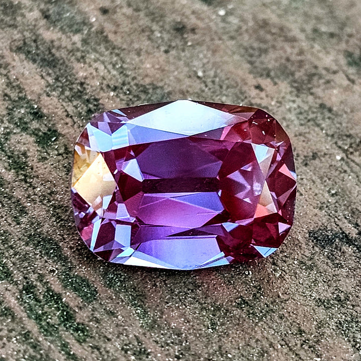 Czochralski Alexandrite, Antique Long Cushion Cut, 7.17 Carats