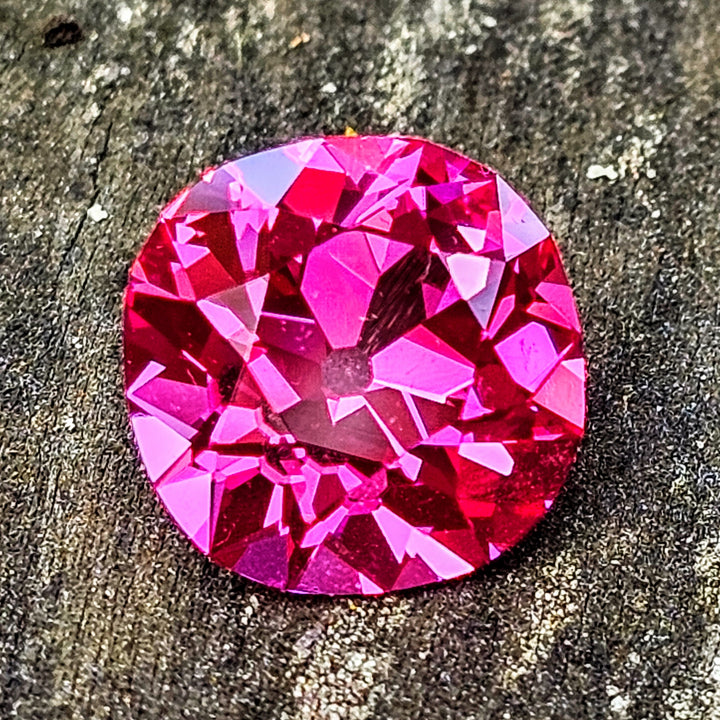 Jedi Color Czochralski Lab Spinel, Antique Cushion Cut, 9.31 Carats