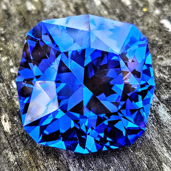 Czochralski Cobalt Spinel, House Of Sylas Cushion Cut, 83.30 Carats