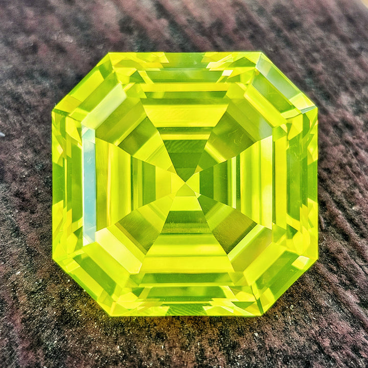 Cerium Doped YAG, Asscher Cut, 170.45 Carats