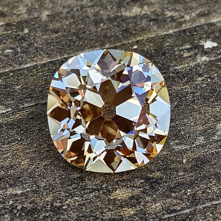 Experimental Samarium YAG, Antique Cushion Cut, 12.80 Carats