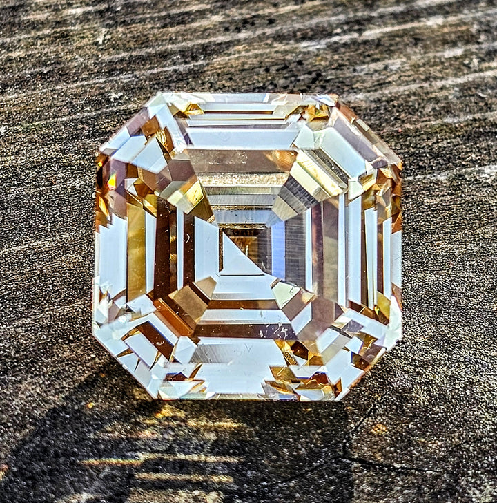 Experimental Samarium YAG, Asscher Cut, 35.66 Carats