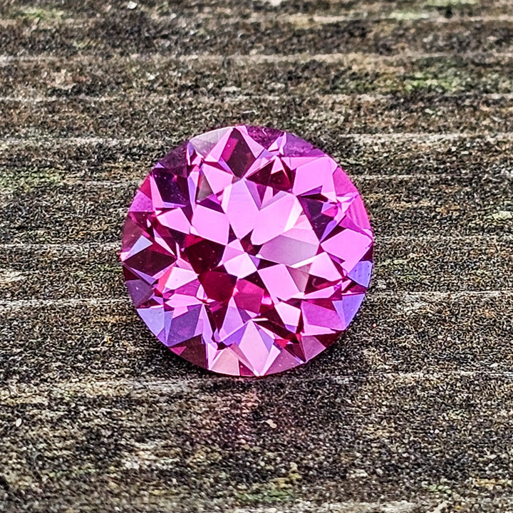 Star Wars Pink Laser Ruby, Traditional Round Brilliant Cut, 4.74 Carats