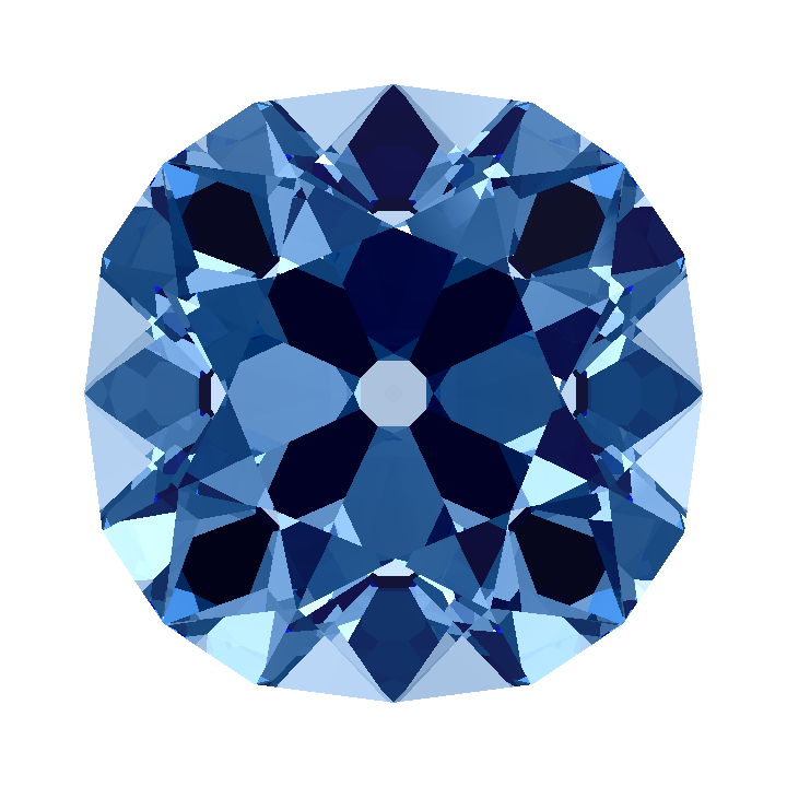 Custom Repurposed Laser Alexandrite Antique Cushion Gem