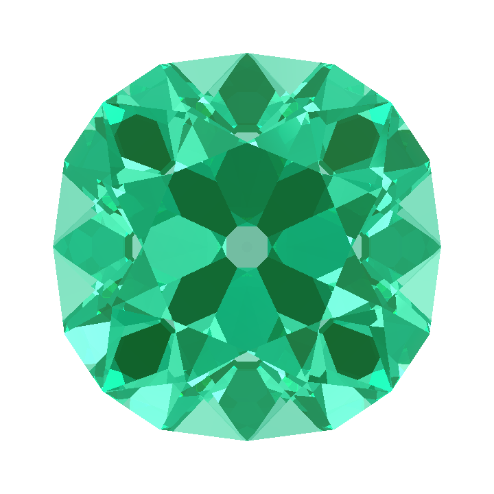 Custom Antique Cushion Gem
