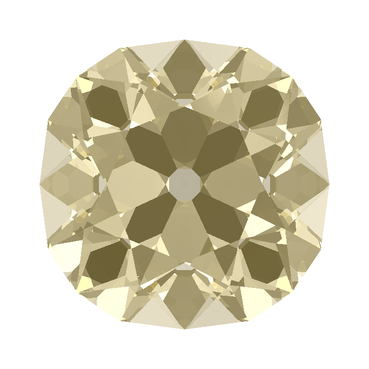 Custom Antique Cushion Gem