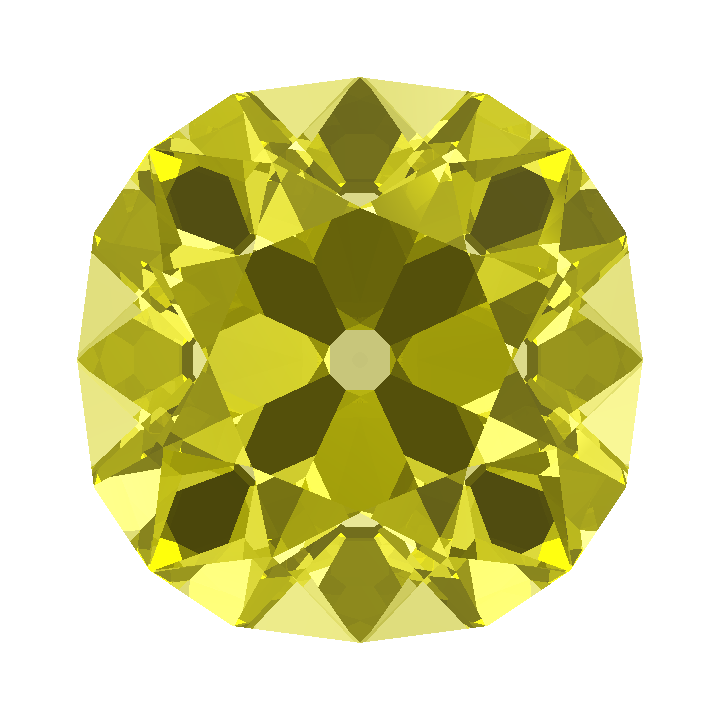 Custom Antique Cushion Gem