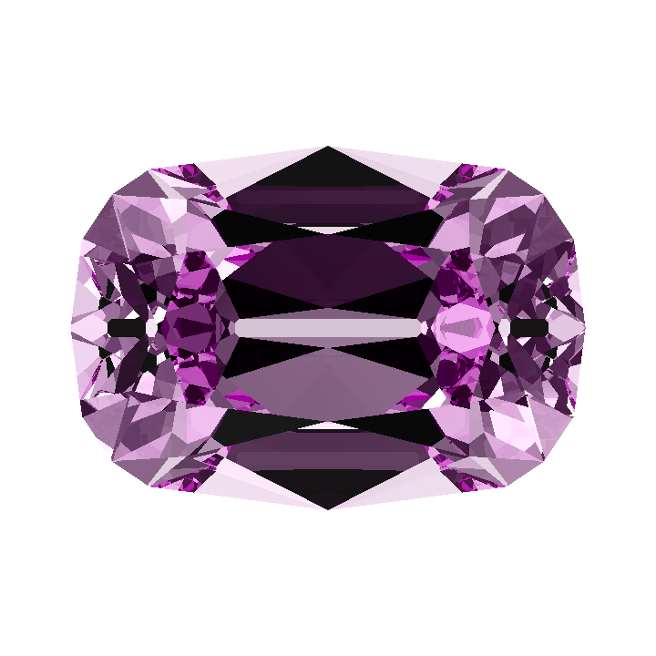 Custom Repurposed Laser Alexandrite Antique Long Cushion Gem