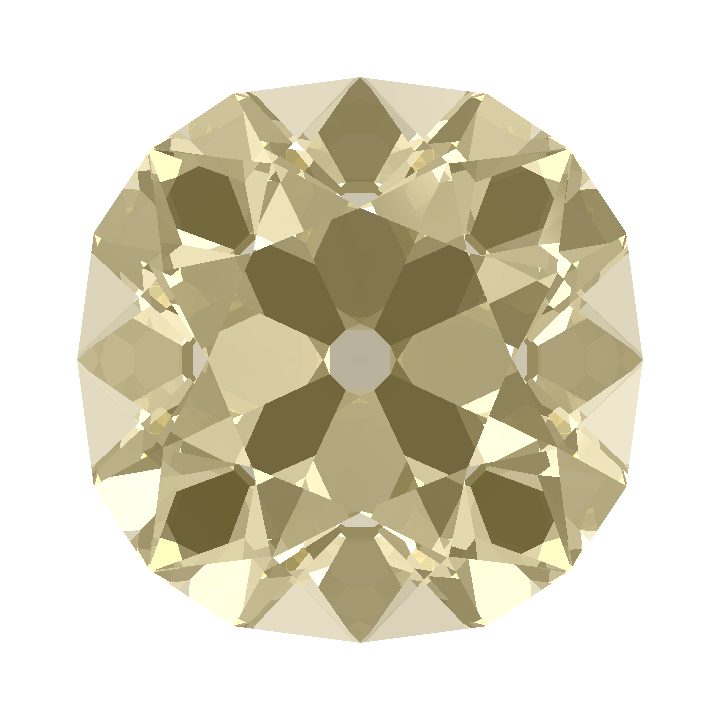 Custom Antique Cushion Gem - DJEVA