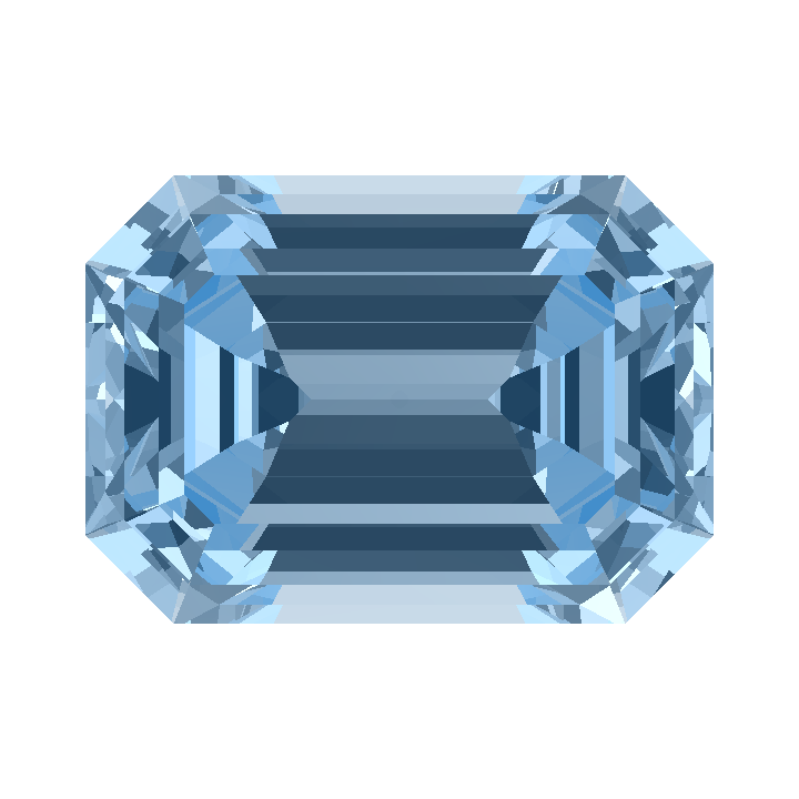 Custom Blue - Teal Sapphire Emerald Gem