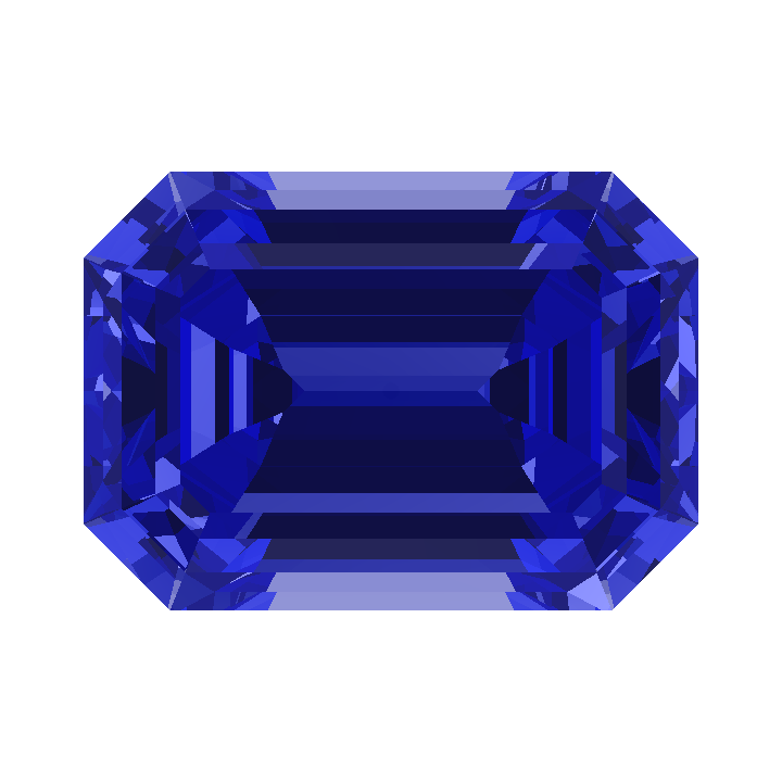 Custom Blue - Teal Sapphire Emerald Gem