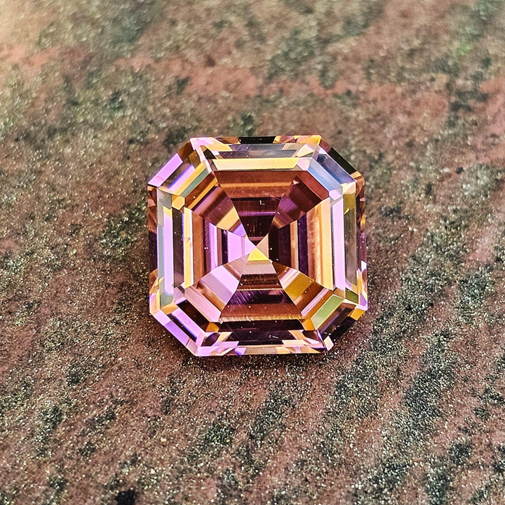 Padparadscha Erbium YAG, Asscher Cut, 7.65 Carats - DJEVA