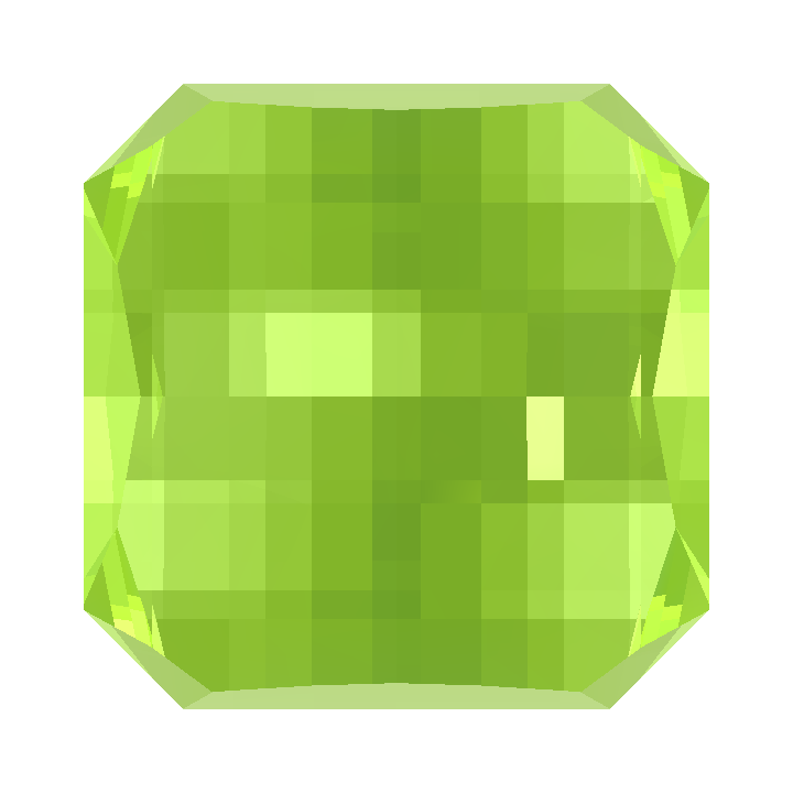 Custom Pixel Square Gem