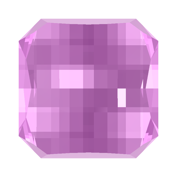 Custom Pixel Square Gem