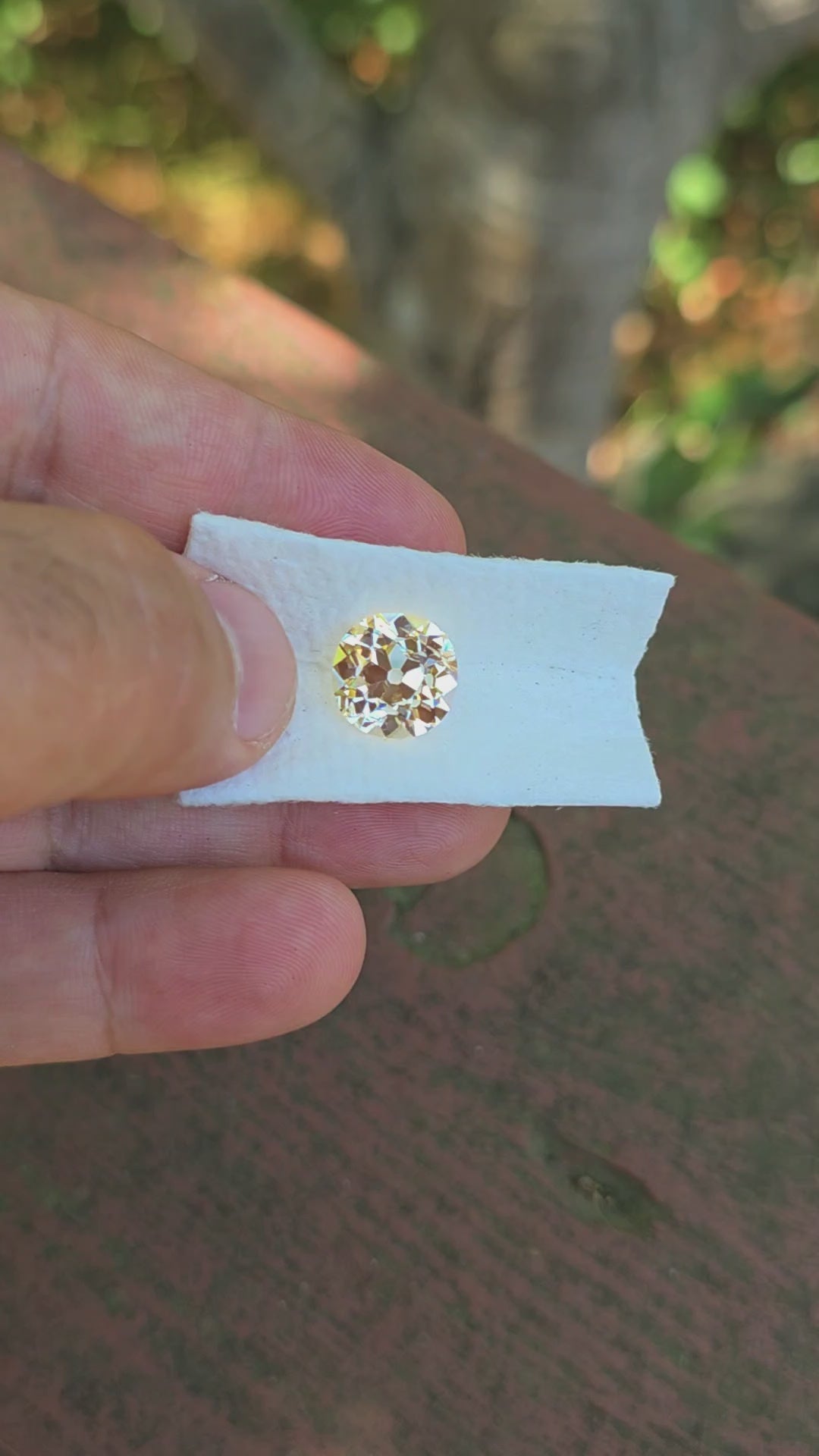 Experimental Samarium YAG, Antique Cushion Cut, 8.81 Carats