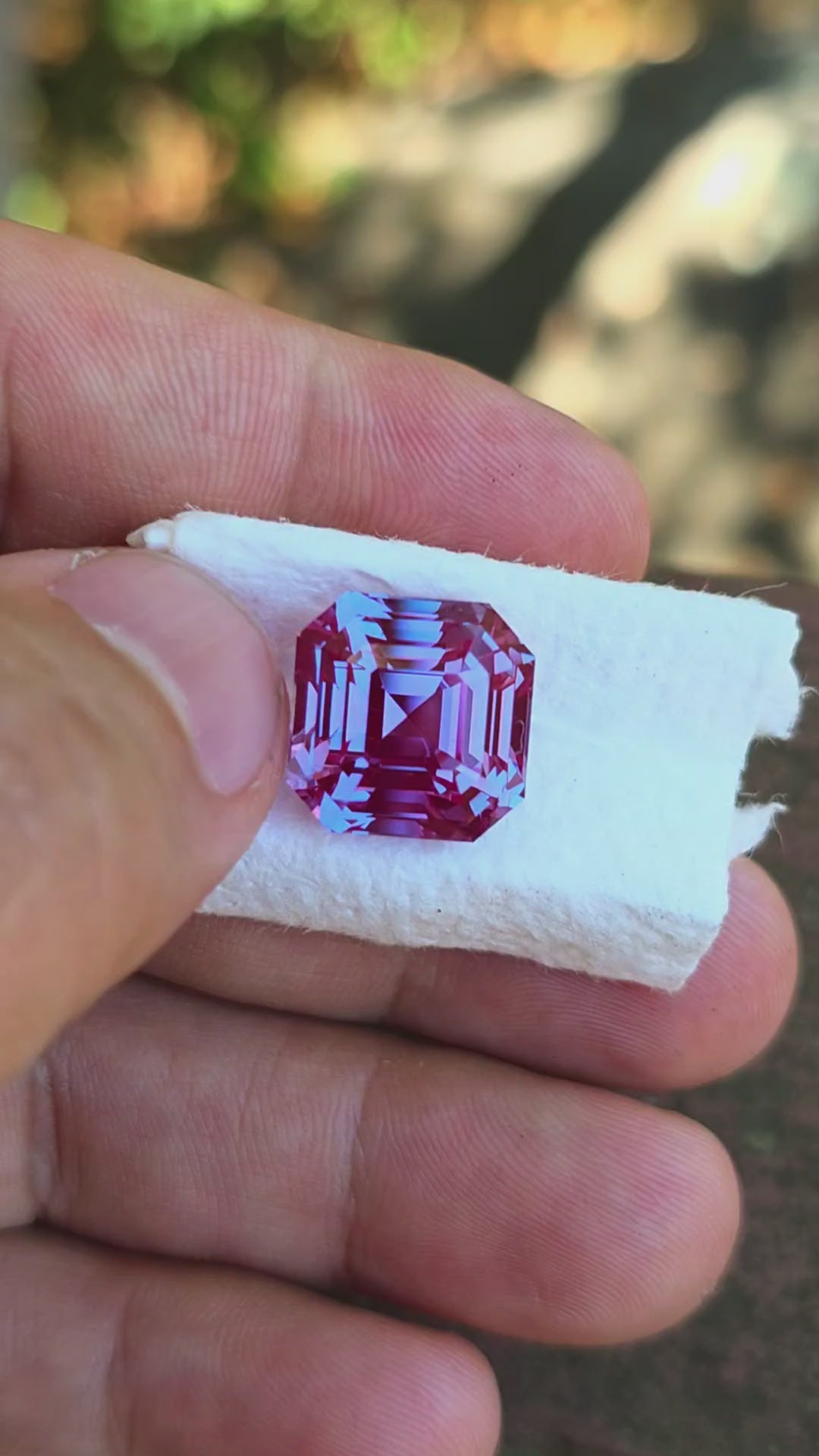 Repurposed Laser Alexandrite, Asscher Cut, 16.98 Carats