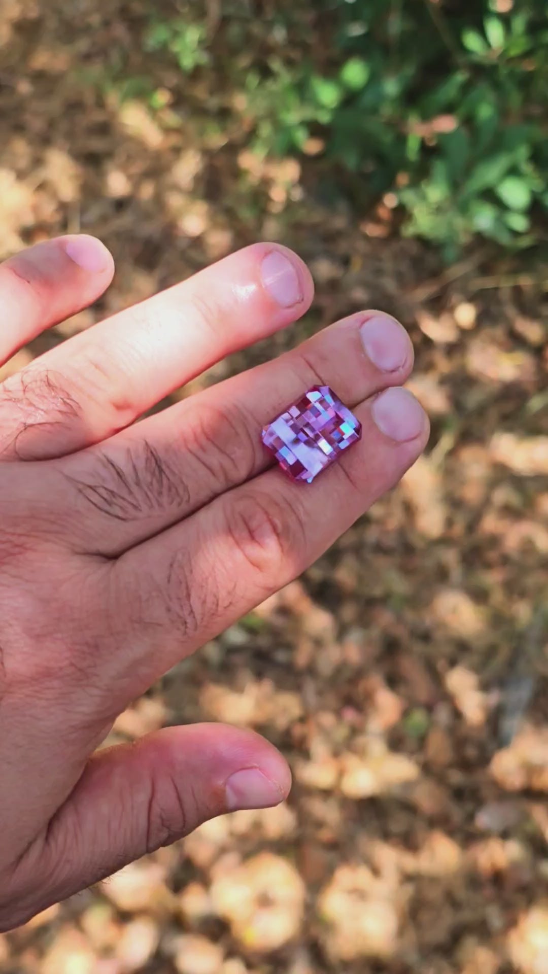 Repurposed Laser Alexandrite, Pixel Rectangle Cut, 25.75 Carats